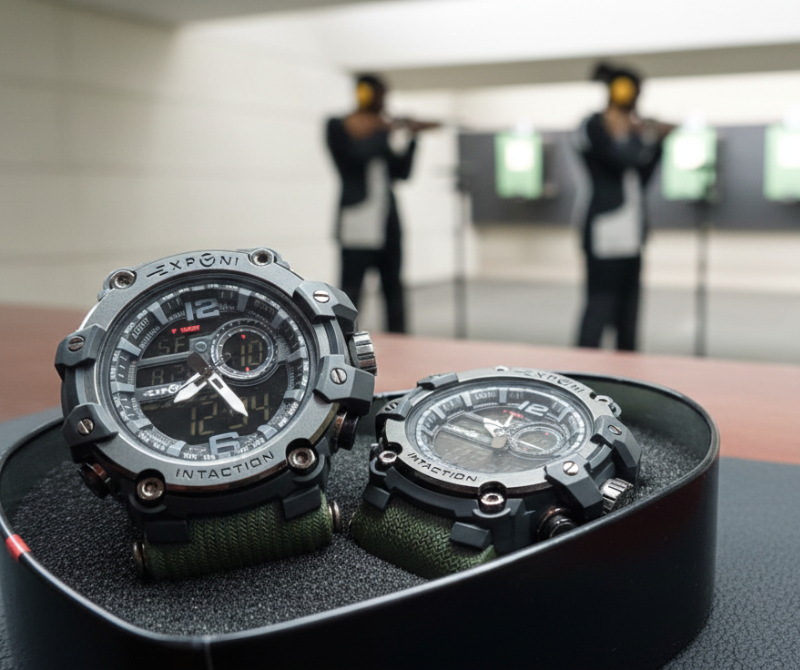 Double Heart Romantic Edition Watch