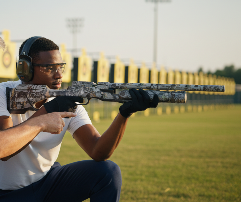 Airboss KX2 5.5mm Walnut PCP High‑Accuracy Sport Equipment | Target Practice Series